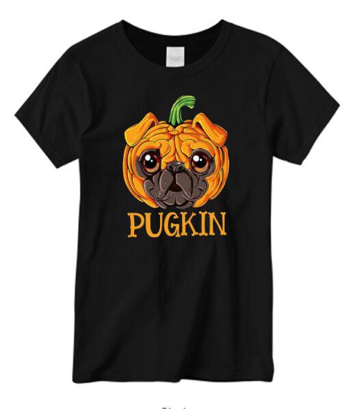 Pugkin Pug Halloween T shirt
