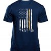 Electrician US Flag Tools for Electricians T shirt