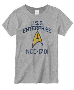 Star Trek Uss Enterprise Ncc-1701 Licensed Adult T-Shirt