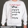 Speak graphic Sweatshirt
