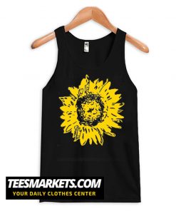 Sunflower Distressed Tank Top